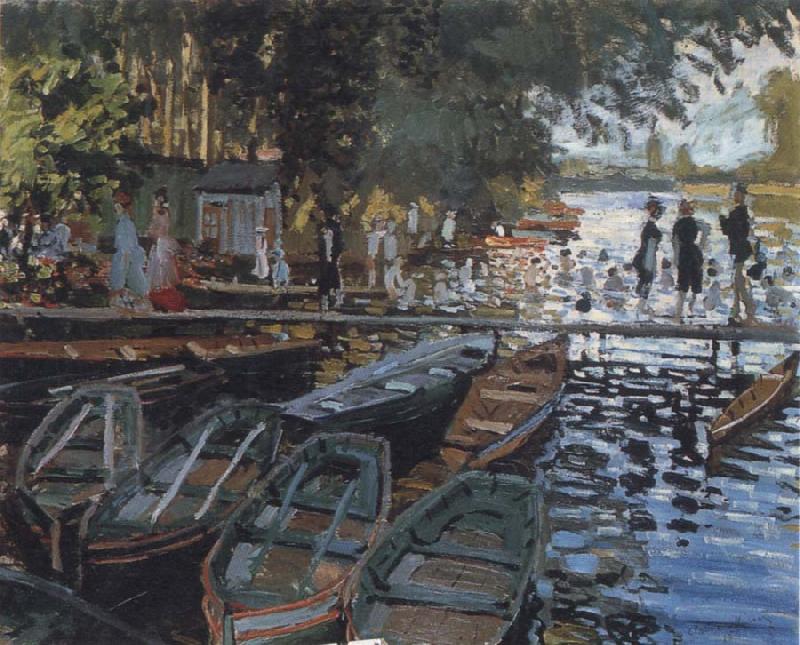 Claude Monet Bathers at La Grenouillere oil painting picture